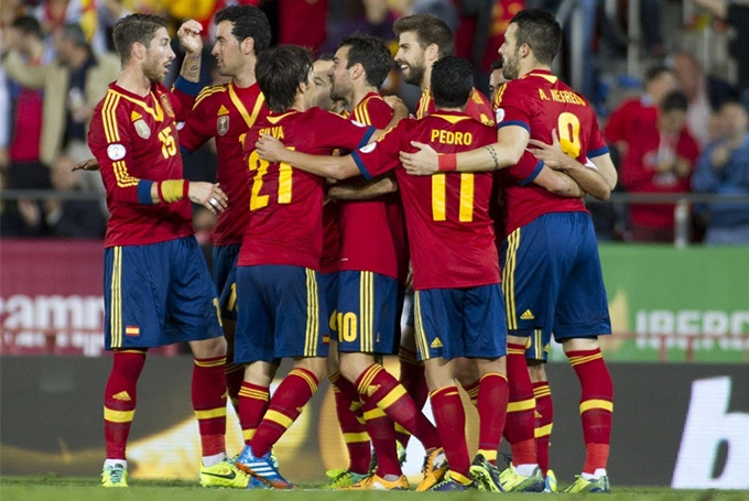 Grupo B: Atual campeã, Espanha chega a Curitiba para a Copa