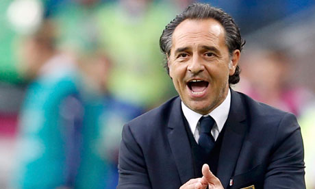 Prandelli elogia atuação ofensiva de reservas da Itália