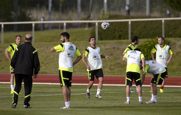 Espanha faz treino aberto ao público em Curitiba