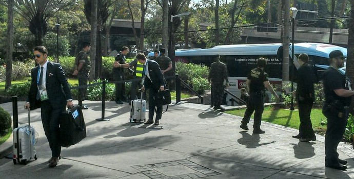 Grupo A: Sem alarde, Croácia embarca para estreia contra Brasil