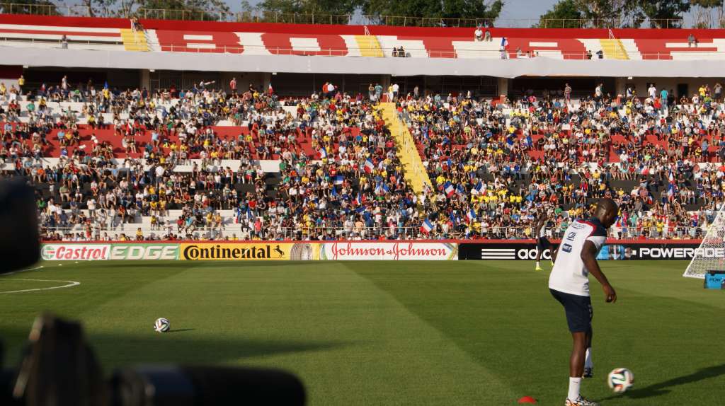 Grupo E: Federação Francesa confirma mais um treino com a presença dos torcedores