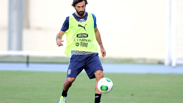 ‘Seleção italiana não depende de mim’, afirma Pirlo