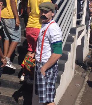 Crianças chorando e figuraça agitam o treino aberto de Portugal