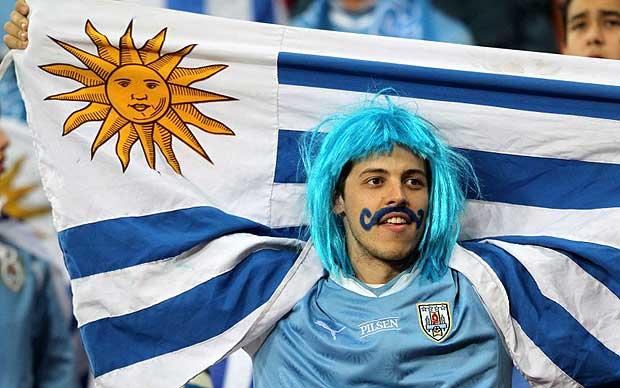 Torcedores percorrem quase 6 mil km para ver o Uruguai