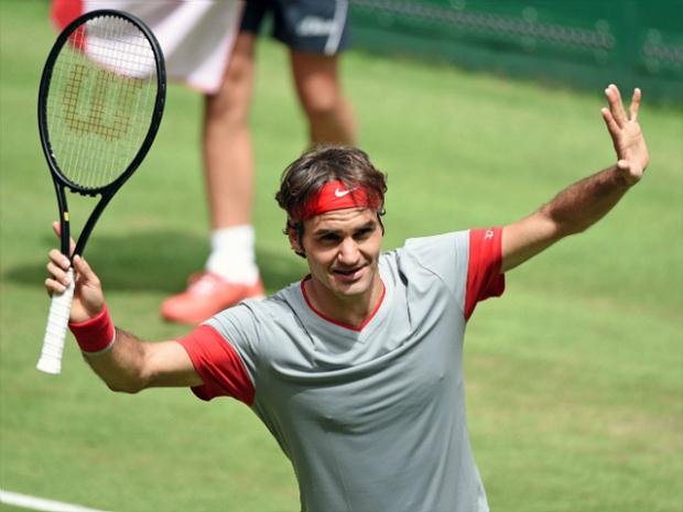 Tênis: Taiwanês desiste e Federer vai à semifinal em Halle