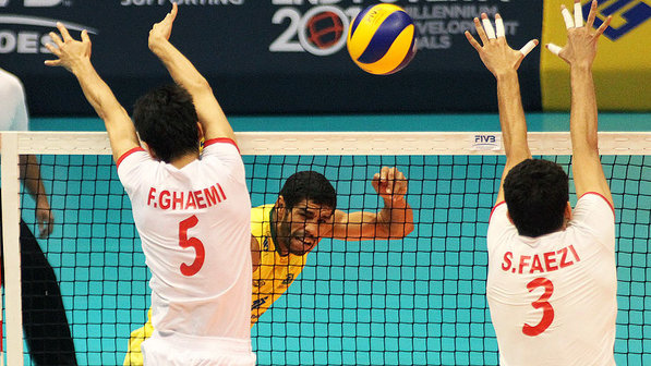 Vôlei: Brasil volta a perder para Irã na Liga Mundial