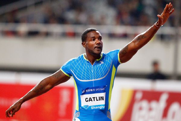 Atletismo: Gatlin volta a fazer o melhor tempo do ano nos 100m