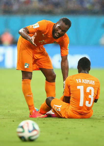 Grupo C: Ya Konan se machuca e abre caminho Drogba ser titular