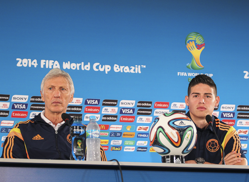 Grupo C: Técnico da Colômbia disse que será uma satisfação enfrentar o Brasil