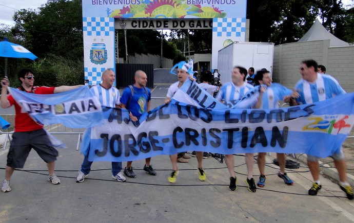 Grupo F: Torcedores argentinos começam a invadir Belo Horizonte