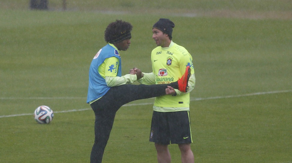 Grupo A: Felipão volta a reduzir carga de treinos na seleção