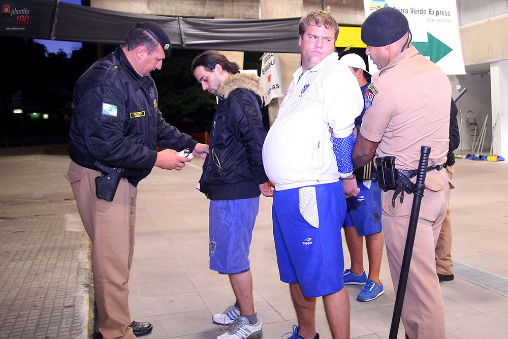 PF detém 19 suspeitos argentinos dentro do Mineirão