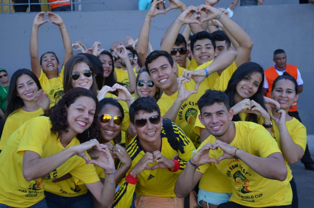 Cuiabá terá coração humano de  5 mil pessoas em apoio à Seleção