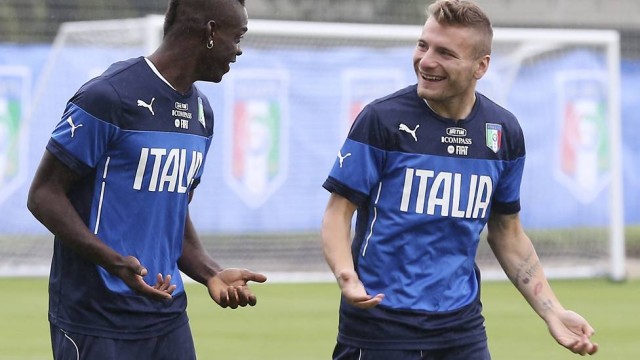 Grupo D: Itália deve ter Immobile ao lado de Balotelli na terça