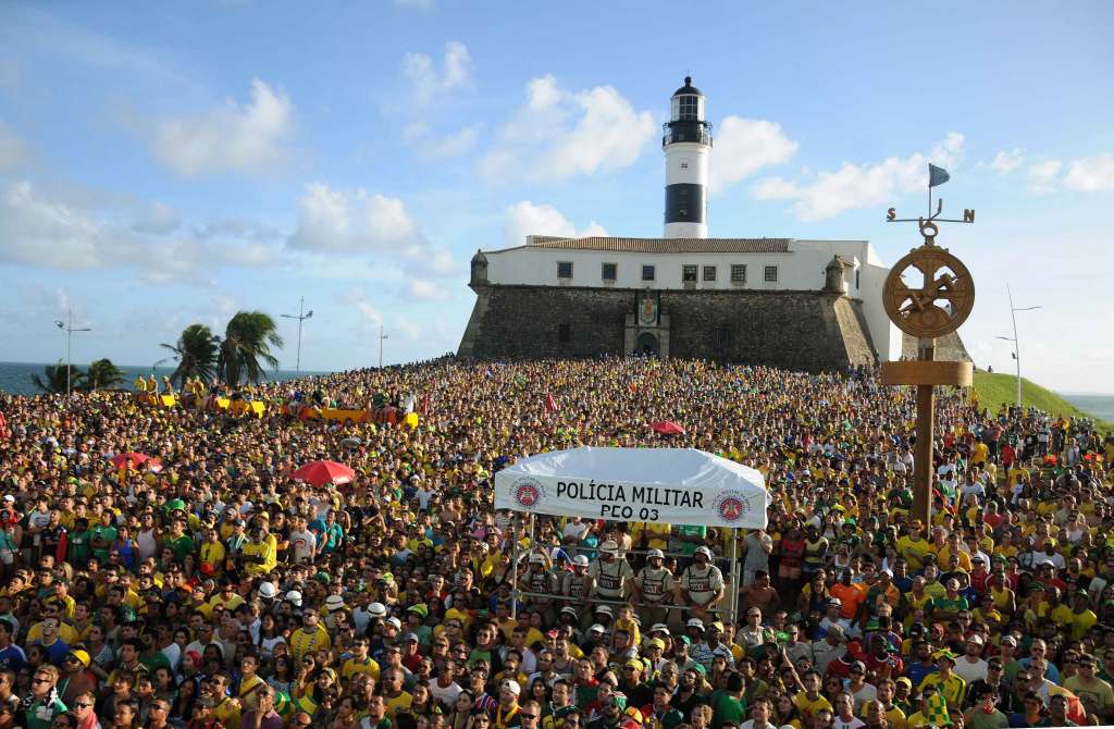 Copa 2014: Prefeitura instala mais um telão na Fan Fest de Salvador