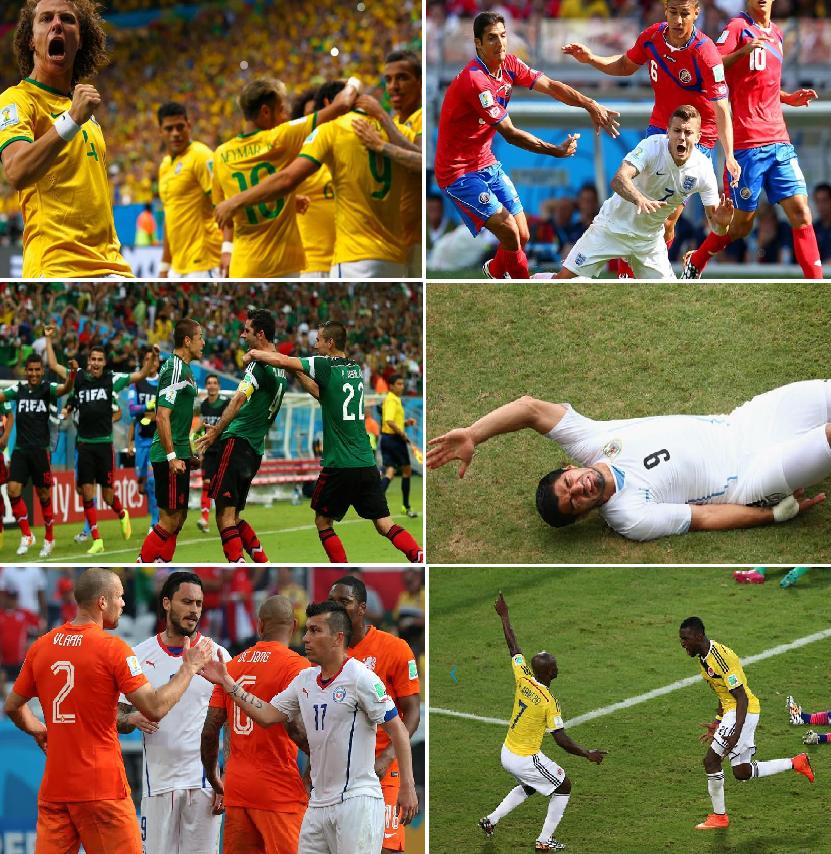 Copa 2014: Confrontos regionais garantem um sul-americano na semi