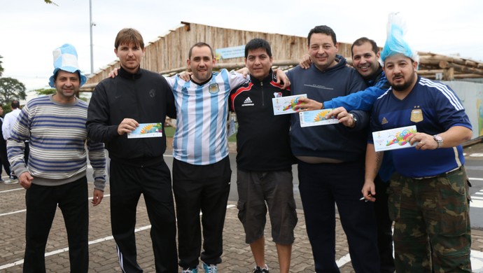 Argentinos tentam usar ingressos antigos no Beira-Rio