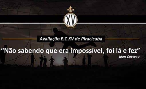 XV de Piracicaba realiza peneira para equipe sub-13