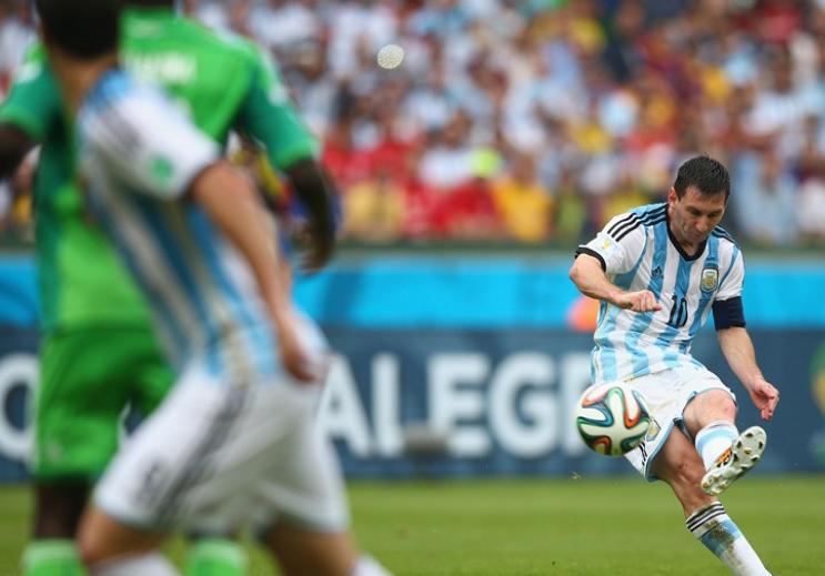 Grupo F: Foi o melhor jogo da Argentina na Copa, diz Messi