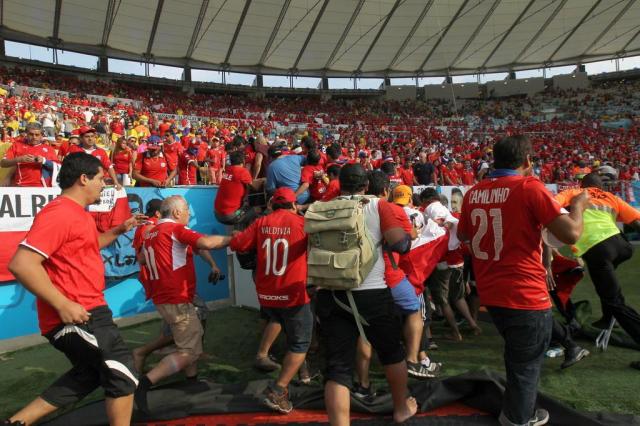 Grupo B: Após prazo, 25 invasores chilenos seguem no Brasil