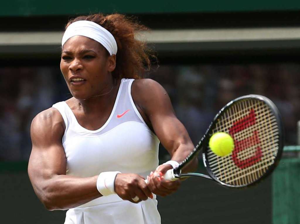 Tênis: Serena arrasa sul-africana e avança em Wimbledon
