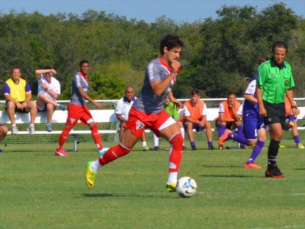 São Paulo faz 11 em jogo-treino contra time americano