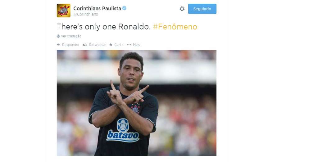 Corinthians não perdoa nem melhor do mundo e corneta eliminação de CR7