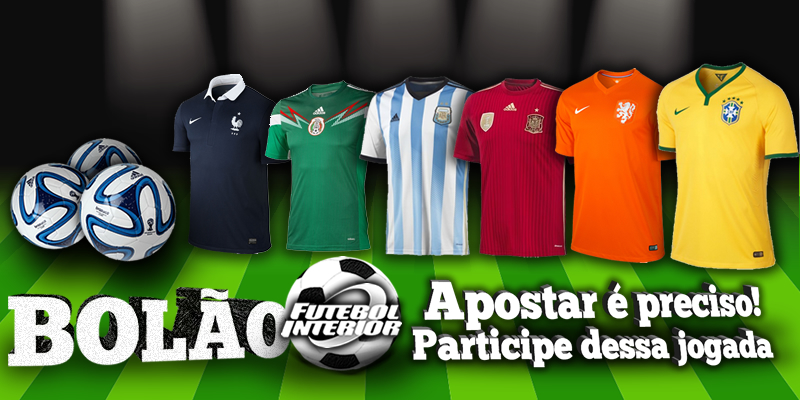 É MUITA COPA! O Bolão FI tem sorteios diários de mais 10 camisas!