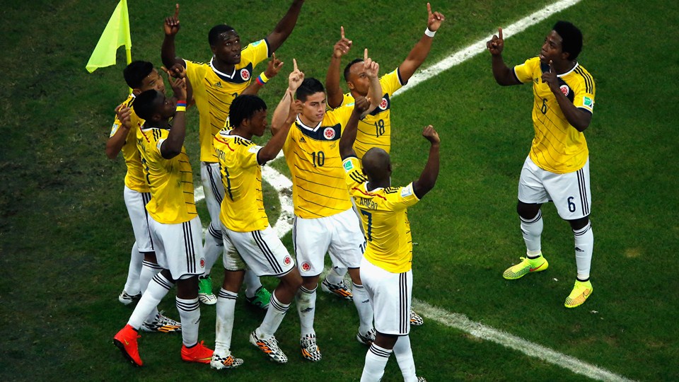 Copa 2014: Após classificação, colombianos passam dia com família