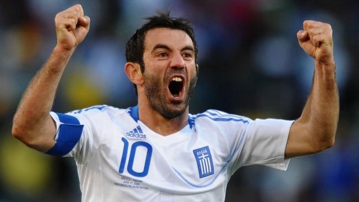 Copa 2014: Karagounis anuncia aposentadoria da seleção grega