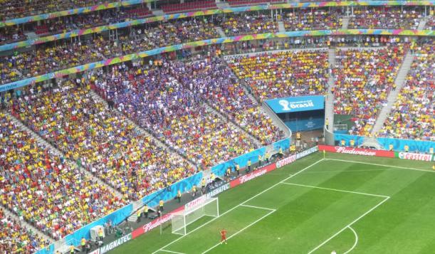 Torcida chegou em massa - Sérgio Porto