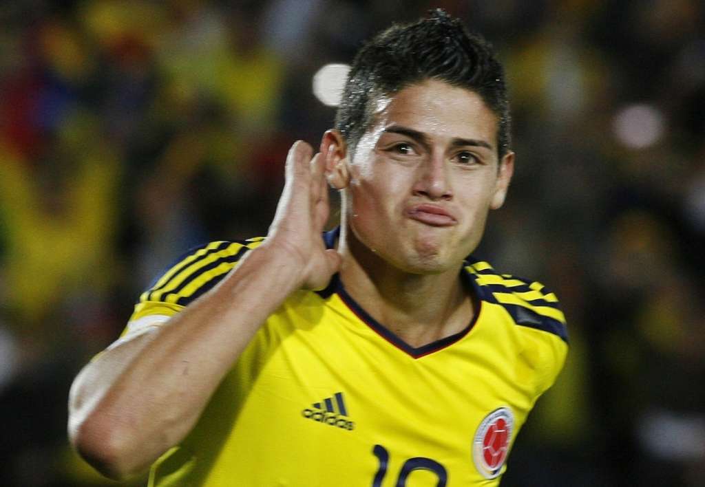 Copa 2014: Colômbia elogia James Rodríguez, mas exalta conjunto