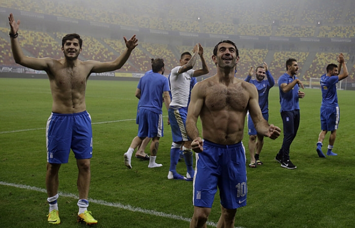 Copa 2014: Jogadores gregos são recebidos como heróis em Atenas