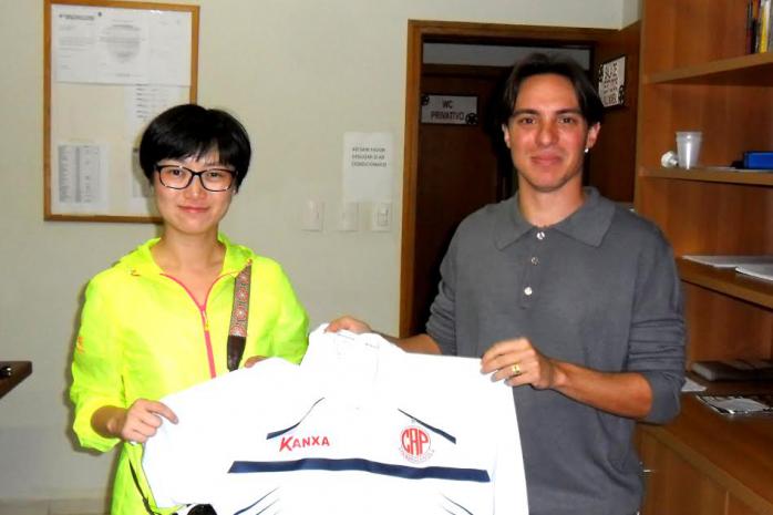 Série D: Jornalista chinesa visita o Centro de Treinamento do Penapolense