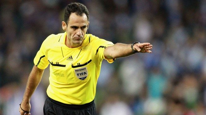 Copa 2014: Árbitro espanhol vai apitar jogo entre Brasil e Colômbia