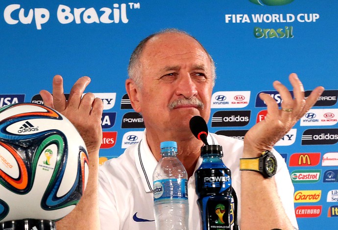 Copa 2014: Felipão descarta clima de guerra em jogo com Colômbia