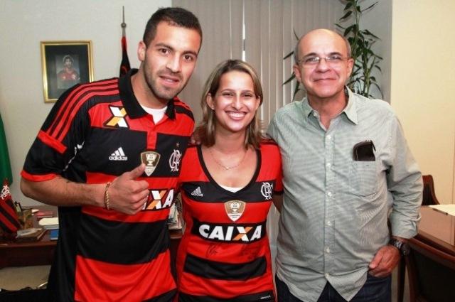 Novo reforço, Canteros já treina no Flamengo