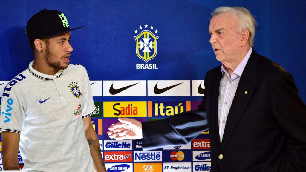 Copa 2014: Marin vai à Granja Comary para se despedir de Neymar