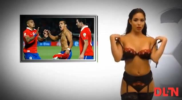 Apresentadoras fazem topless na TV da Venezuela! - Reprodução