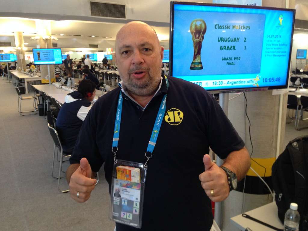 Leitor assíduo do Portal FI, Nilson César aposta em vitória do Brasil