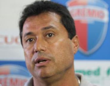 China, técnico do Grêmio Prudente