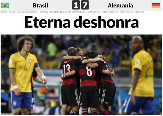 Jornal O Marca. Tradução: 