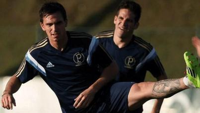 Recuperados, Victorino e Mouche treinam no Palmeiras 2 0002050011050 img