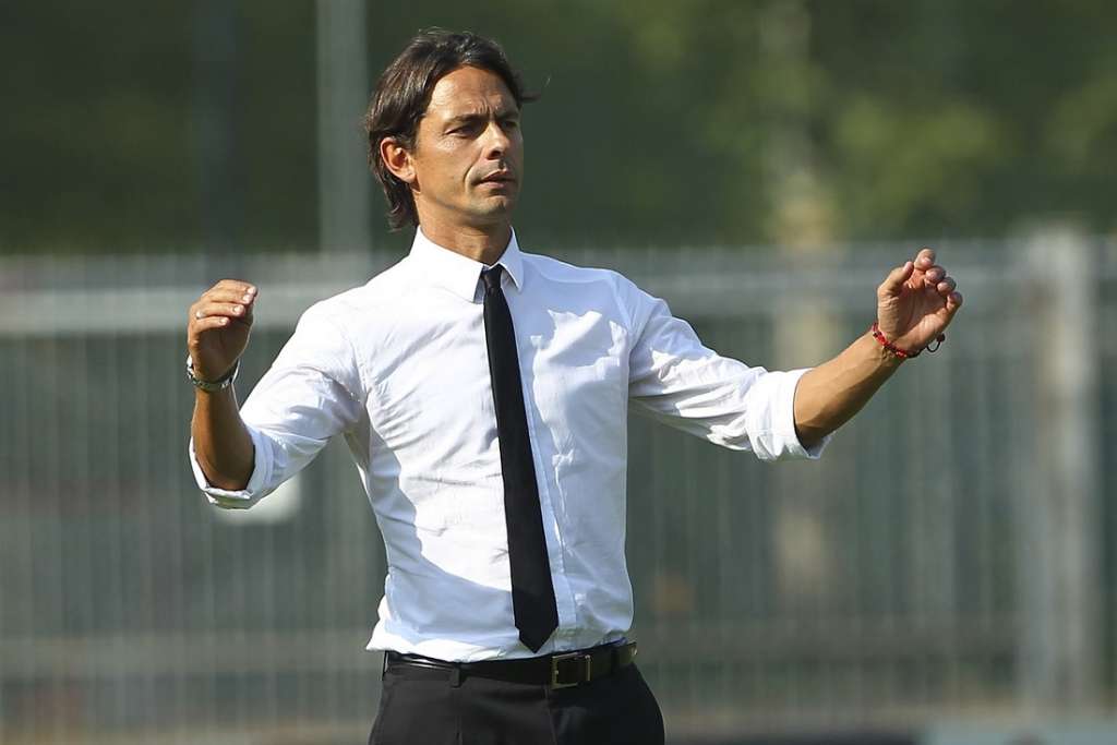 Filippo Inzaghi é apresentado como técnico do Milan