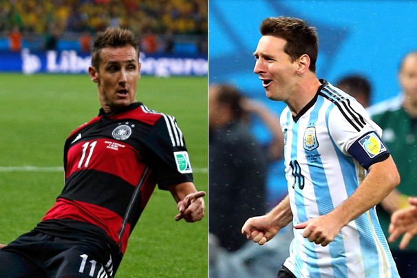 Copa 2014: Alemanha e Argentina jogam para desempatar as finais