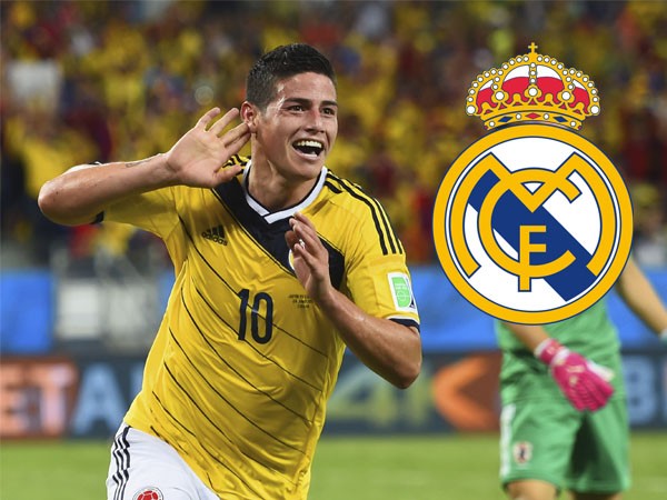 ‘Jogar no Real é meu sonho’, diz James Rodríguez