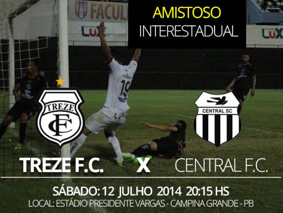 Série C: Treze e Central fazem mais um jogo-treino no Presidente Vargas 2 0002050011612 img