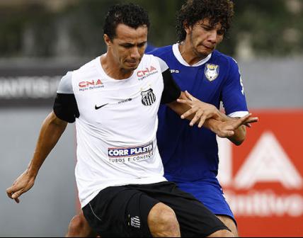 Damião esteve presente no jogo-treino