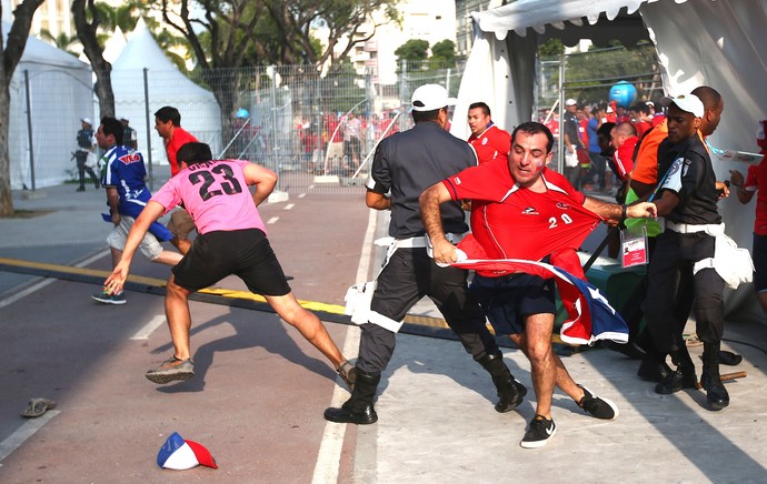 Copa 2014: Após invasão chilena, segurança é reforçada para final