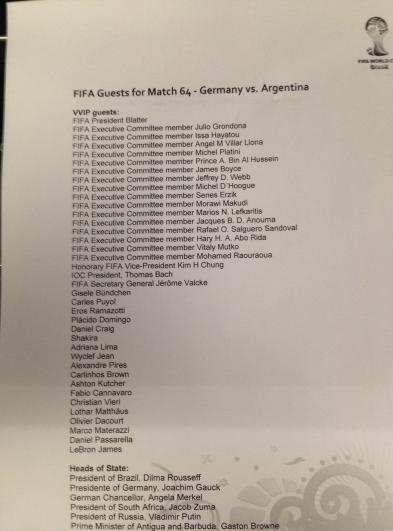 Lista de VIPs conta com políticos, dirigentes, cantores, modelos e ex-jogadores! - Divulgação